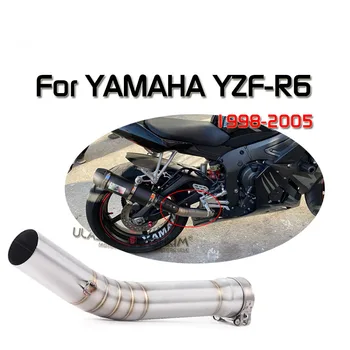 ヤマハYZF-R6 R61998-2005モーターサイクル51mmリンクパイプシステム