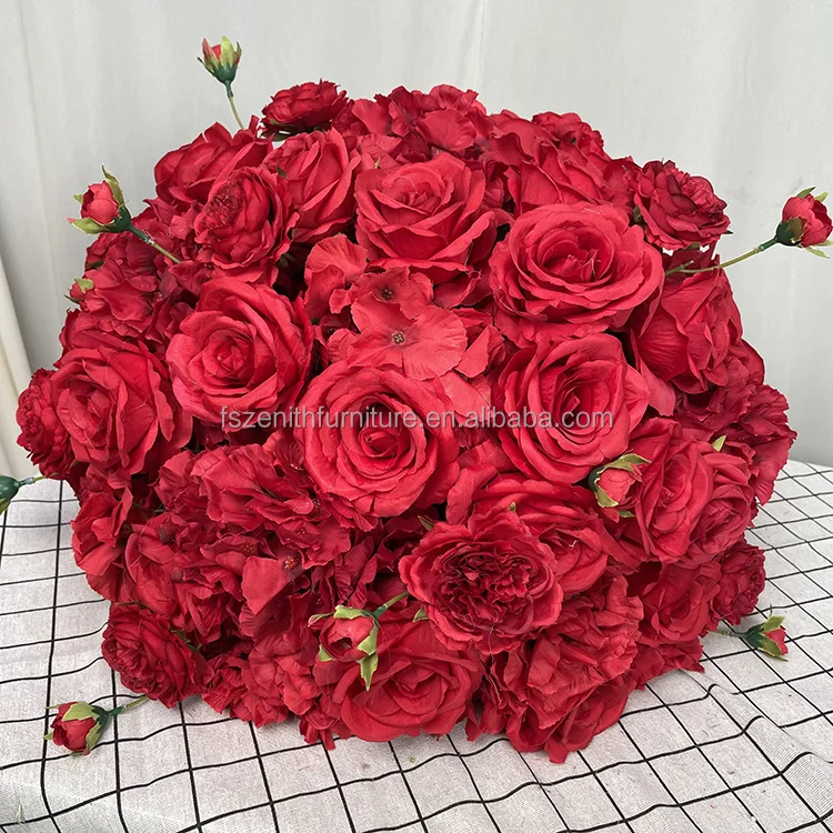 Artificial Hydrangea Silk Flower Bouquet Wedding Decoration Artificial