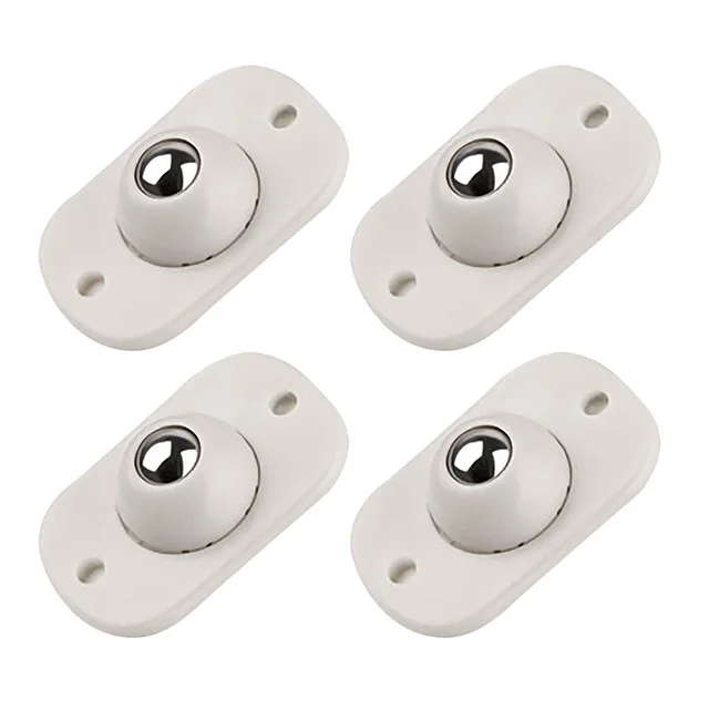 Self-Adhesive Roller Ball Transfer Bearing Universal Rotation Ball Casters for Bottom Storage Rack Trash Can Bed Storage Box