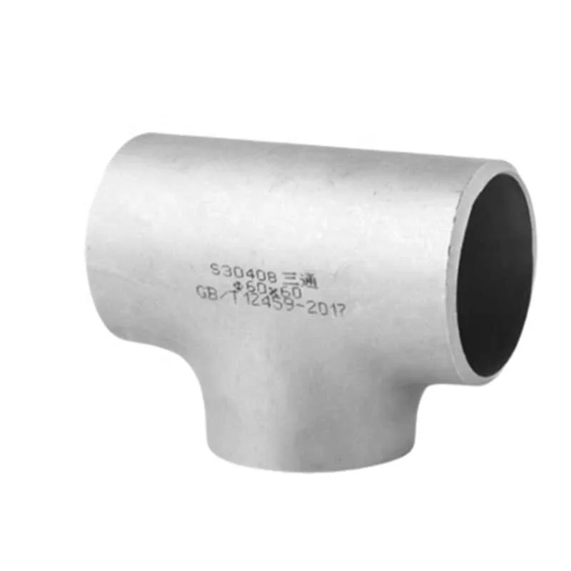 stainless steel compression tees 304 316 stainless steel tees pipe fittings Socket Tee Pipe Fittings