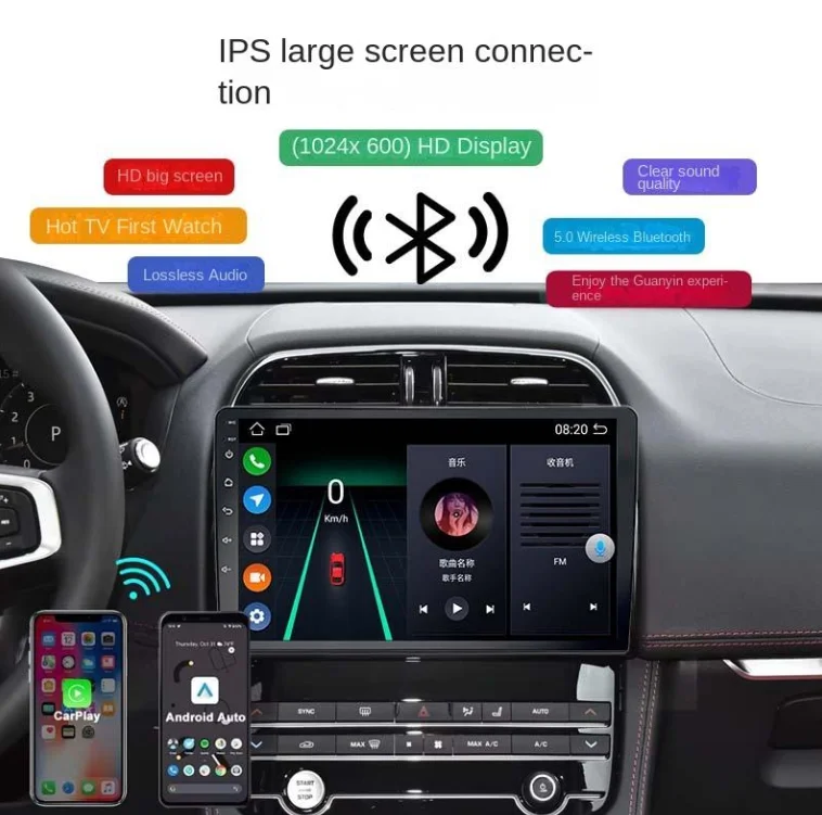 6580 Universal 7/9/10'' Multimedia 2din Car Player - Android 12