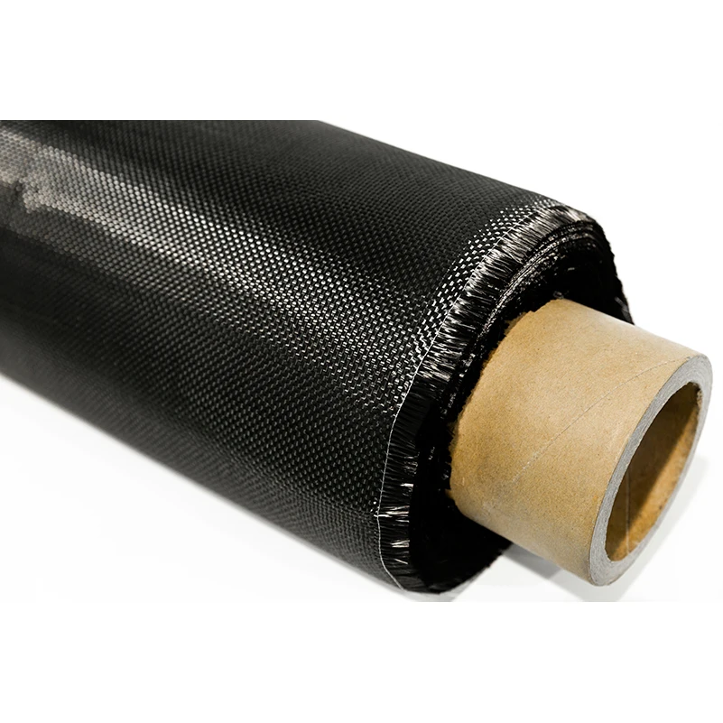 Tecido de fibra de carbono de alta resistência 1K 3k 6k 12k 200g 240gm 400gm 600gm