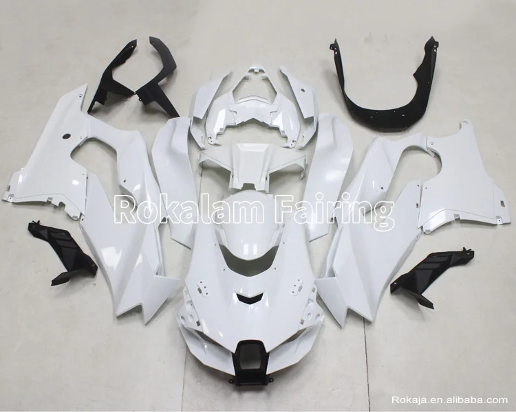 Body Kit for Kawasaki Ninja ZX-10R 2021-2023 | White ABS Fairing