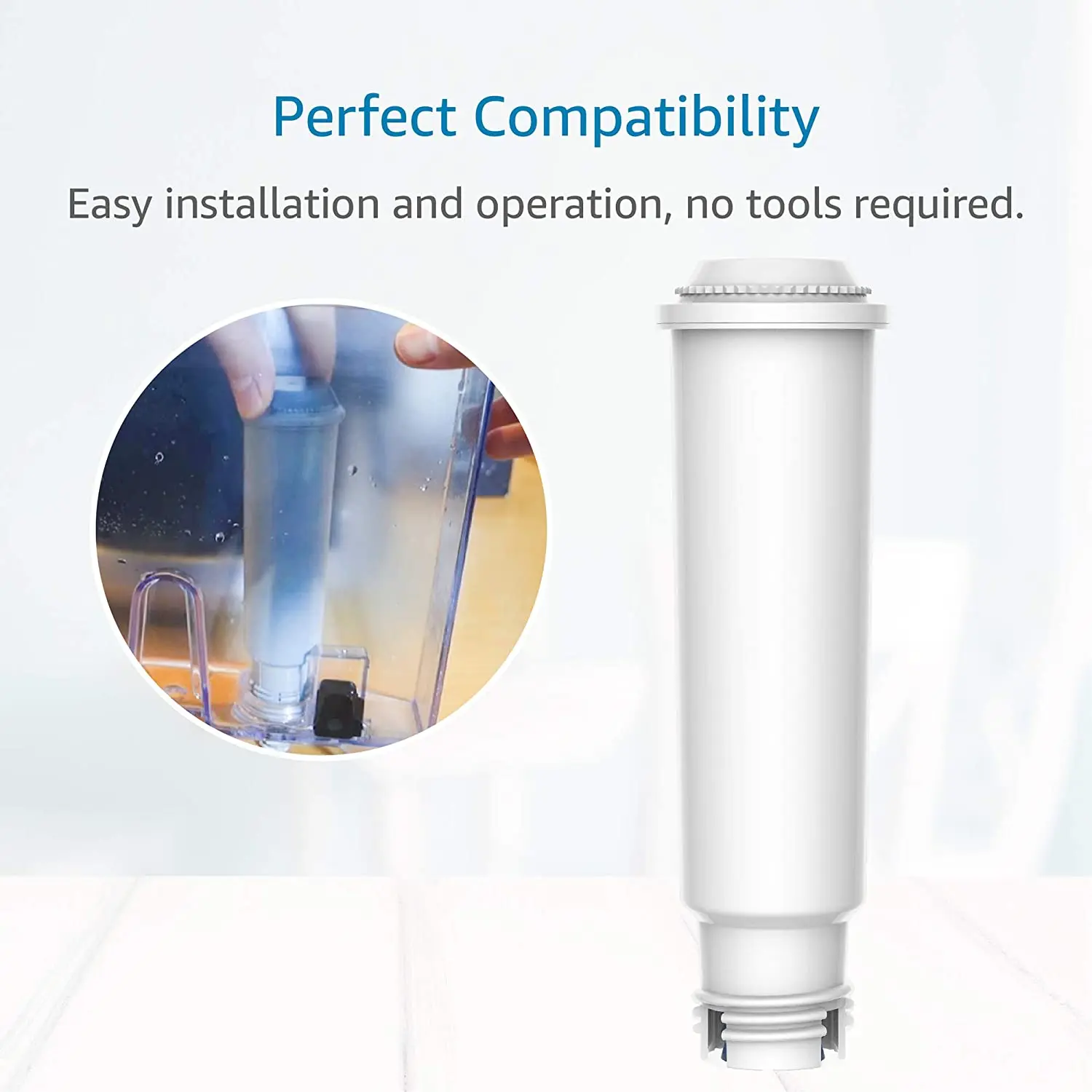 Replacement of Filter Fitting Krup S Clari S F088 Melitt a Pro Aqua AEG Siemen S Nivon a Coffee Machine Water Filter