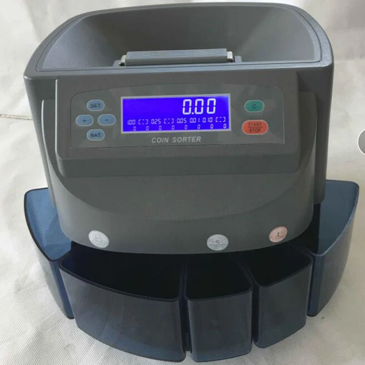 自動カウンター ELECTRONIC COIN SORTER Coin Sorter Counter Digital Automatic Electronic Counting Change