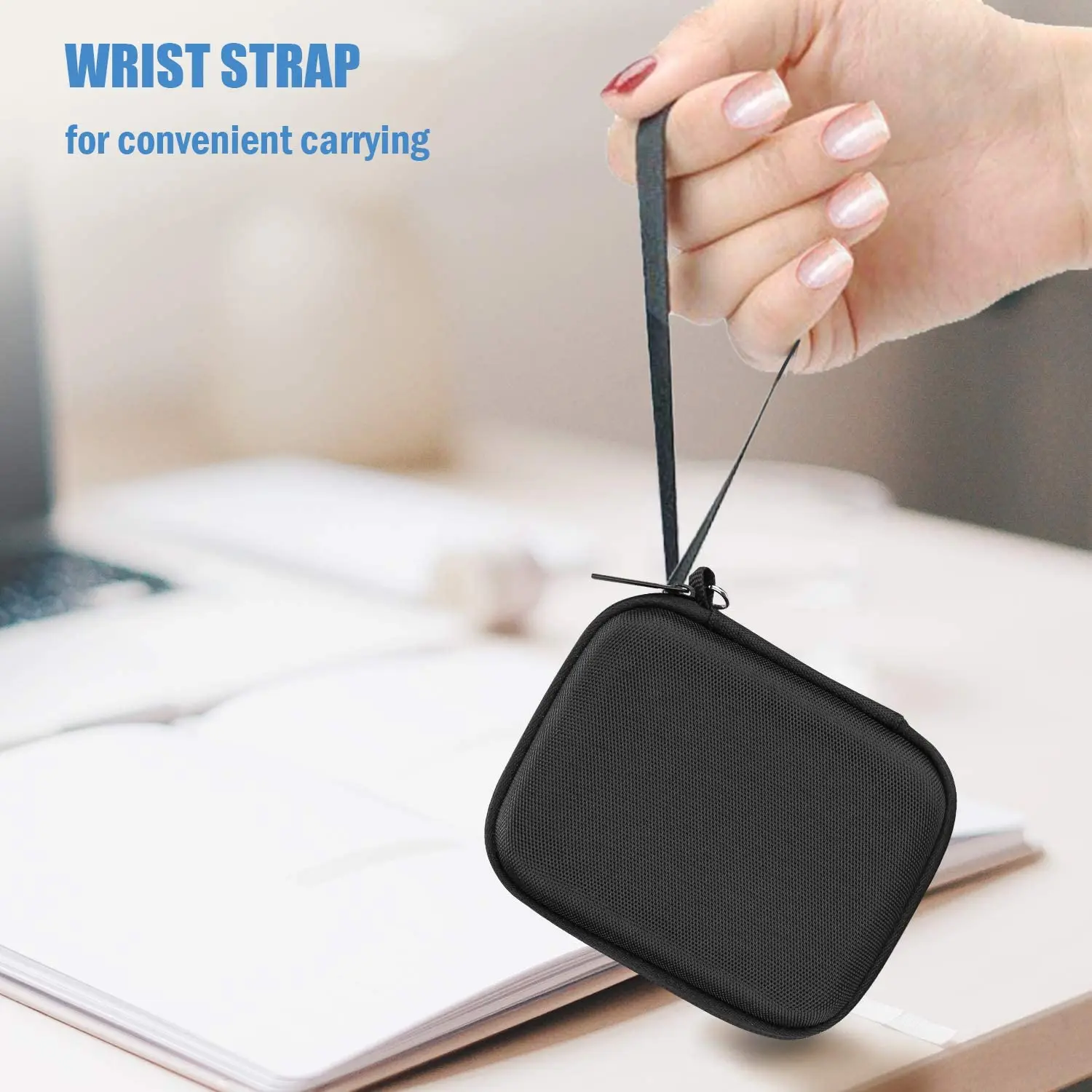Mini Make up EVA Zipper Portable Large Capacity Case Waterproof Hard Shell Shockproof Custom Cosmetic Bag manufacture