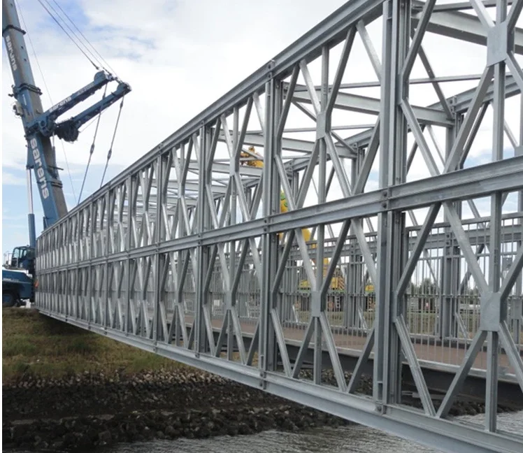 Made in China Pedestrian Bridge - Prefabricated Steel Structure Bailey ...