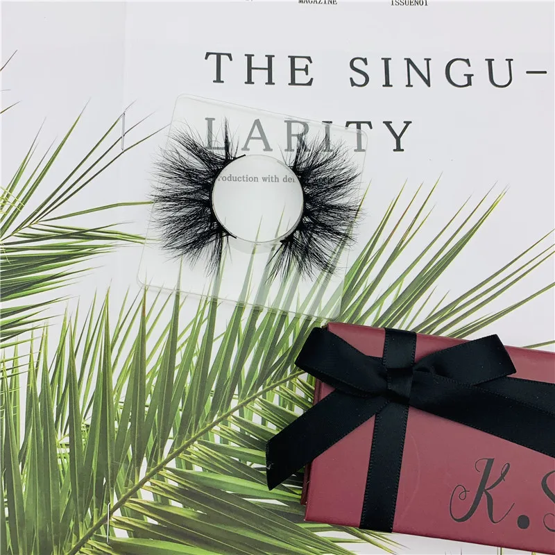 
 fluffy natural 3d 25mm siberia real mink eyelashes private label synthetic silk lashes false eyelashes vendor full strip lashes  