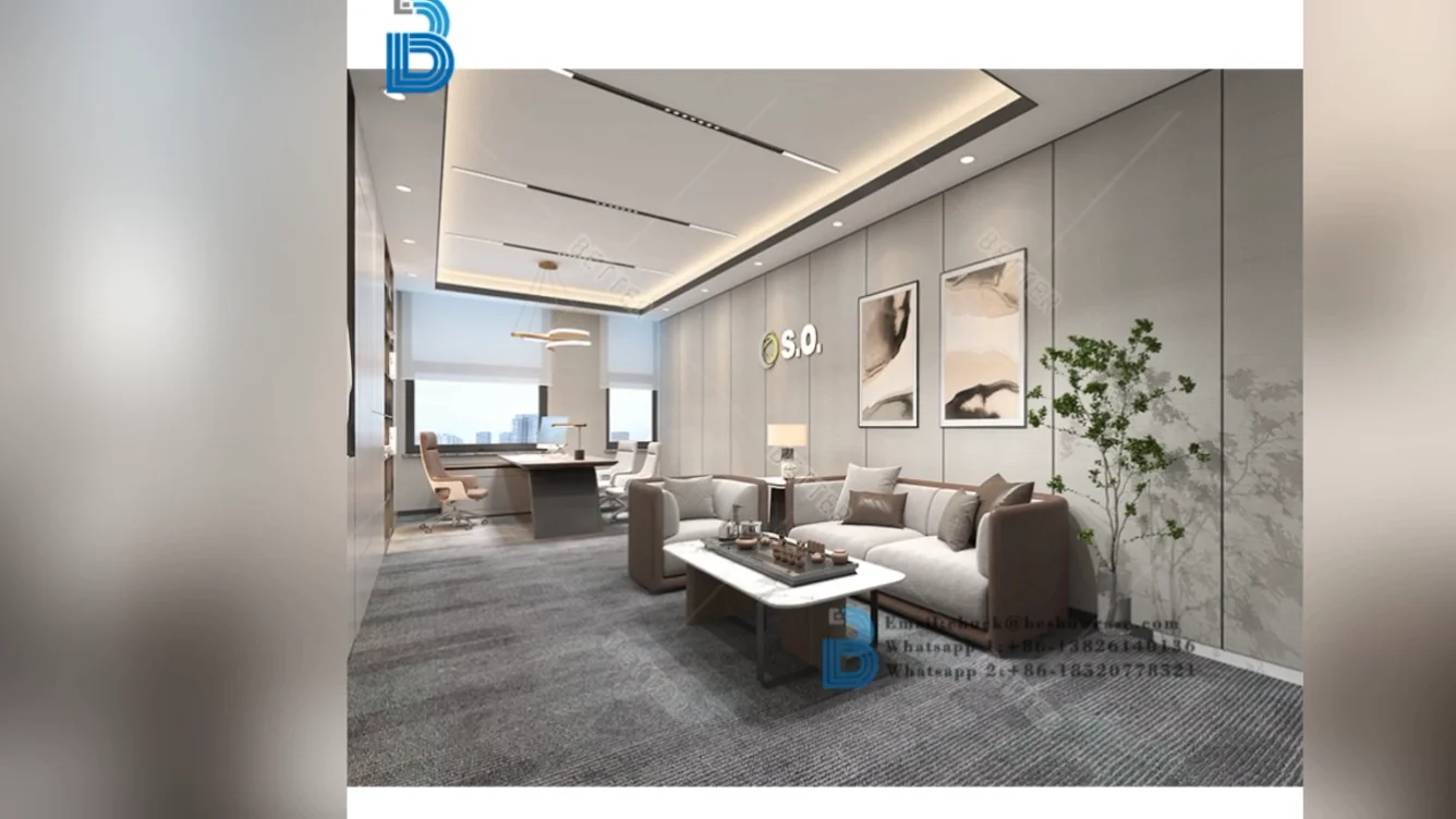 Modern Office Furniture Table Executive Office Desk Commercial