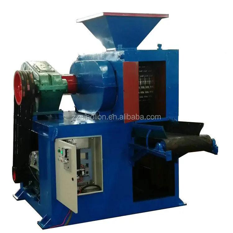 High Quality Double Roller Charcoal Pressing Machine Coal Press Machine with Low Price