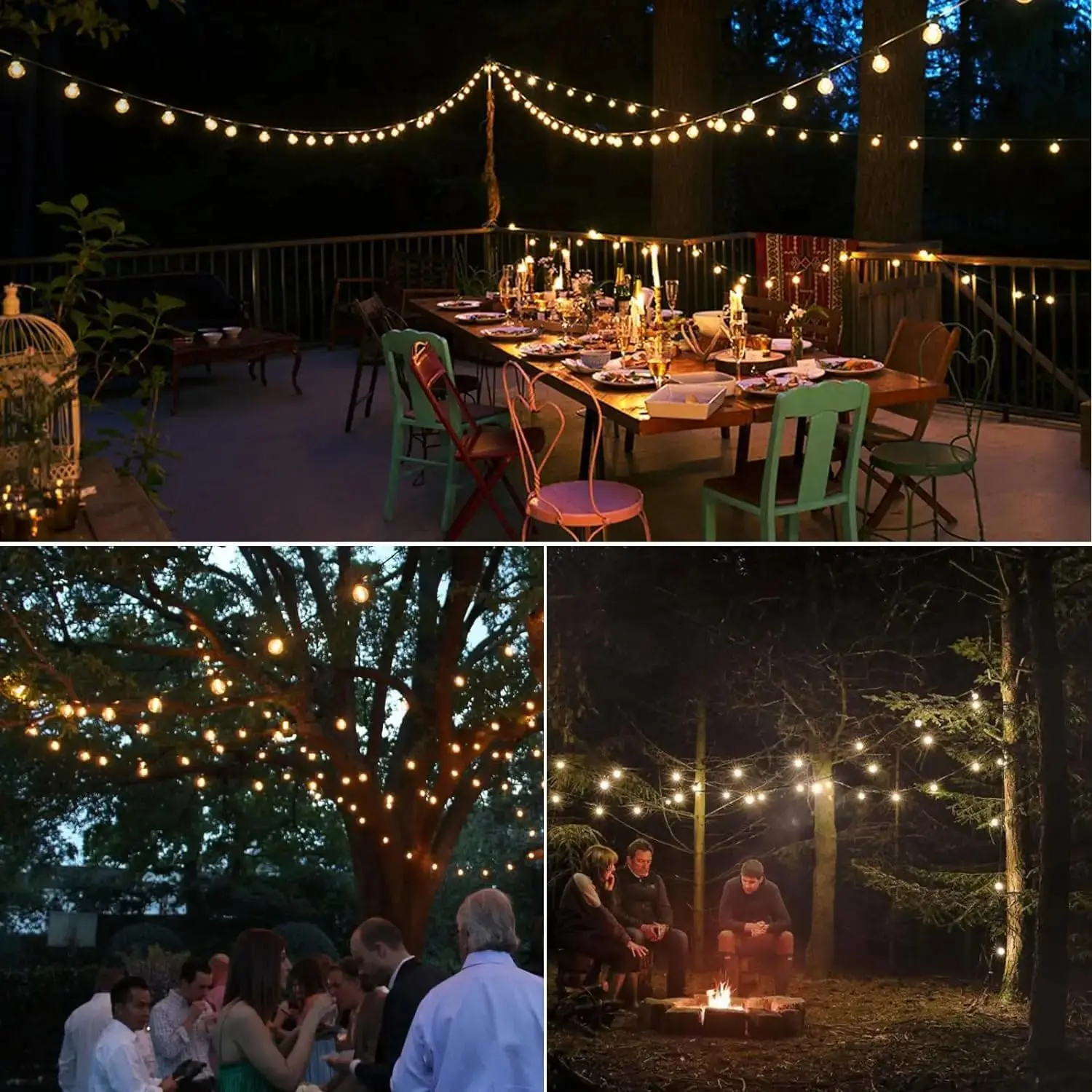 outdoor hanging light bulb
