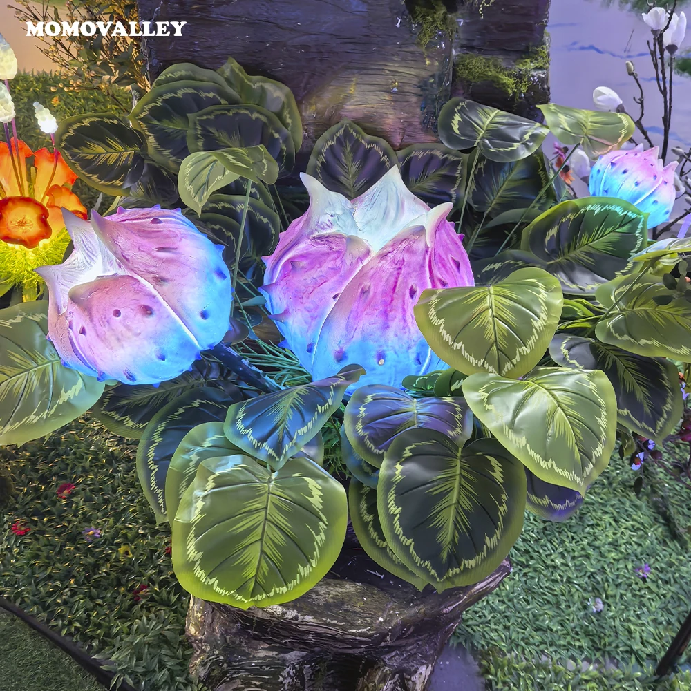 Momovalley DC IP65 LED Night-blooming Cereus Flower Garden Lights
