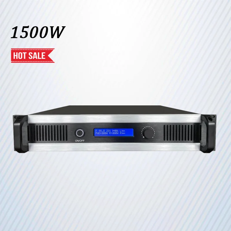 1500W Professional FM Transmitter Transmisor Fm 1.5KW for Radio Station