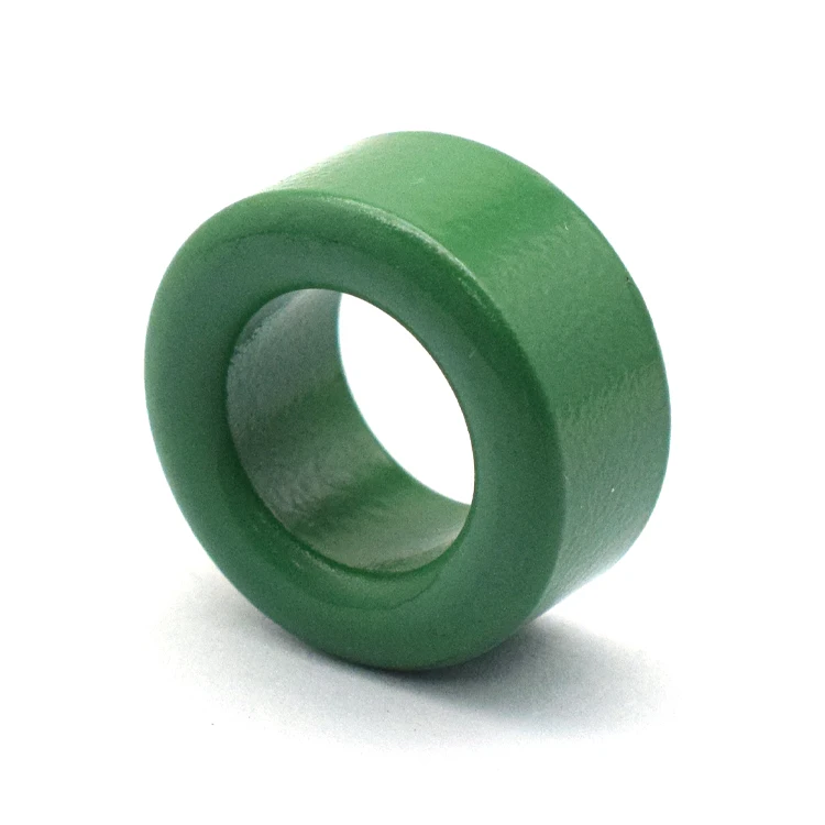 One-stop Purchase Support Customization Hot Sale Green Toroidal High Frequency Soft Magnetic Ferrite Ring Core