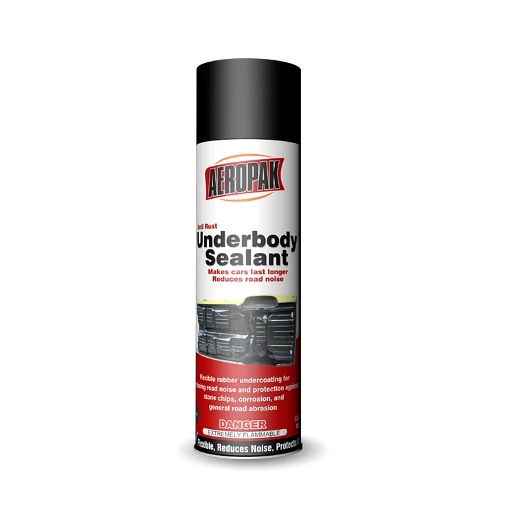 AEROPAK Rubberized Undercoating 500ml for protect floor pans