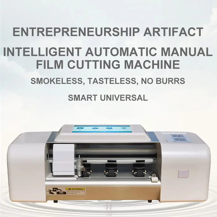 Customized Fully Automatic Mobile Phone Screen Protector Hydrogel Film Skin Sticker Cut Plotter