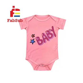 2021 Hot Pastel Color Shirts Custom Printing 190g Polyester Sublimation t shirts Blank Baby onesie
