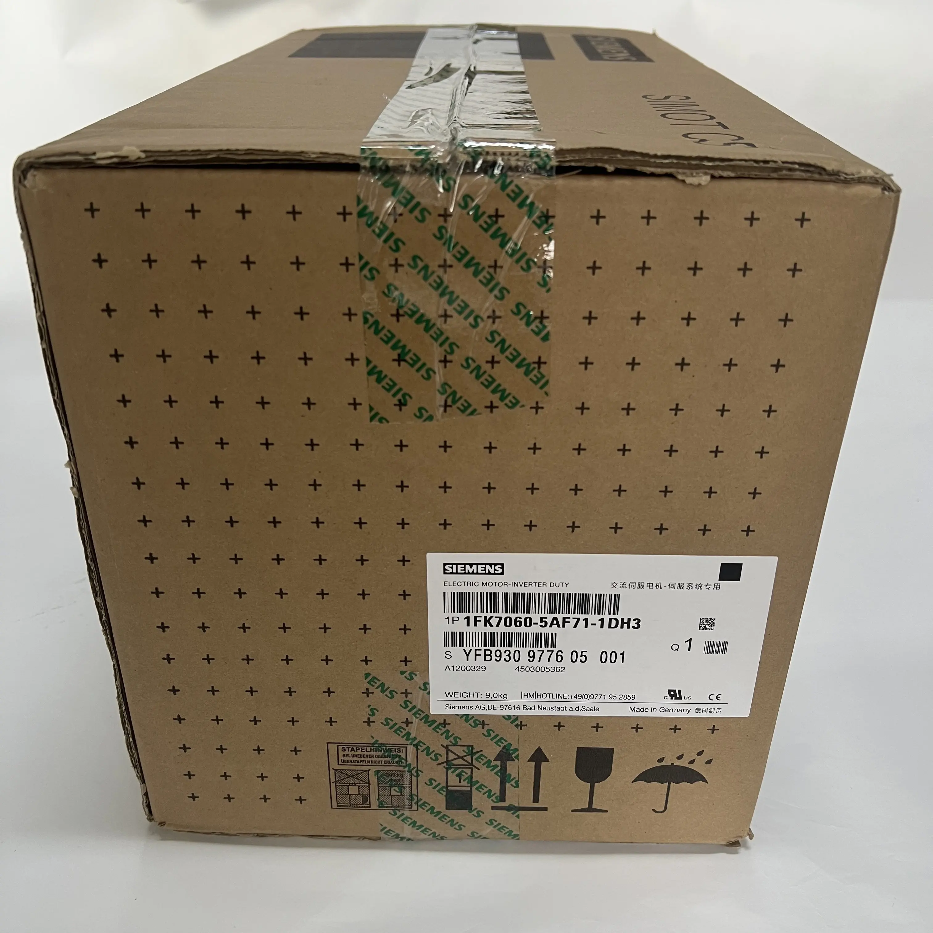 SIEMENS Servo Motor 1FK7060-5AF71-1DH3 SIEMENS Servo Motor 1FK7060-5AF71-1DH3