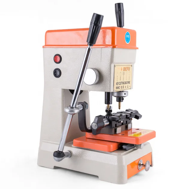 2025 Defu 998C Original Key Duplicating Machine Electric Drill Cloner Keys Cutter for Cars 1-Year Warranty English Analyzer