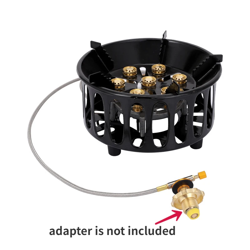 Outdoor Gas Burner Windproof Camping Stove Portable Tourist Equipment Mini Gas Camping Stove for Hiking Outdoor