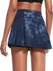 Tie-dyed navy blue