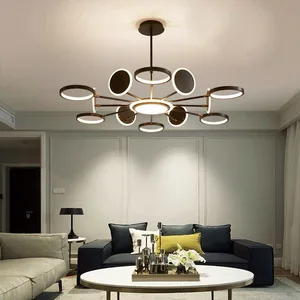 JACKSUN Luxury Post-Modern Pendant Lamp for Living Room Bedroom Restaurant Nordic Simple Style Pendant Lights Lighting