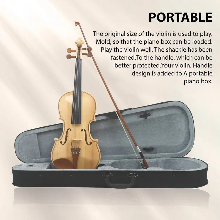 Beginner's Guide to Astonvilla 4/4 Violin - Handcrafted Quality
