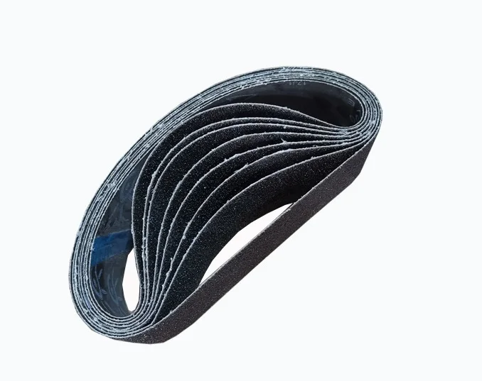 Abrasive Belt with Cloth Backing GXC56 Silicon Carbide Belt with Cloth Backing for Grinding and Polishing Wood Gypsum Board Marble Glass Plastic