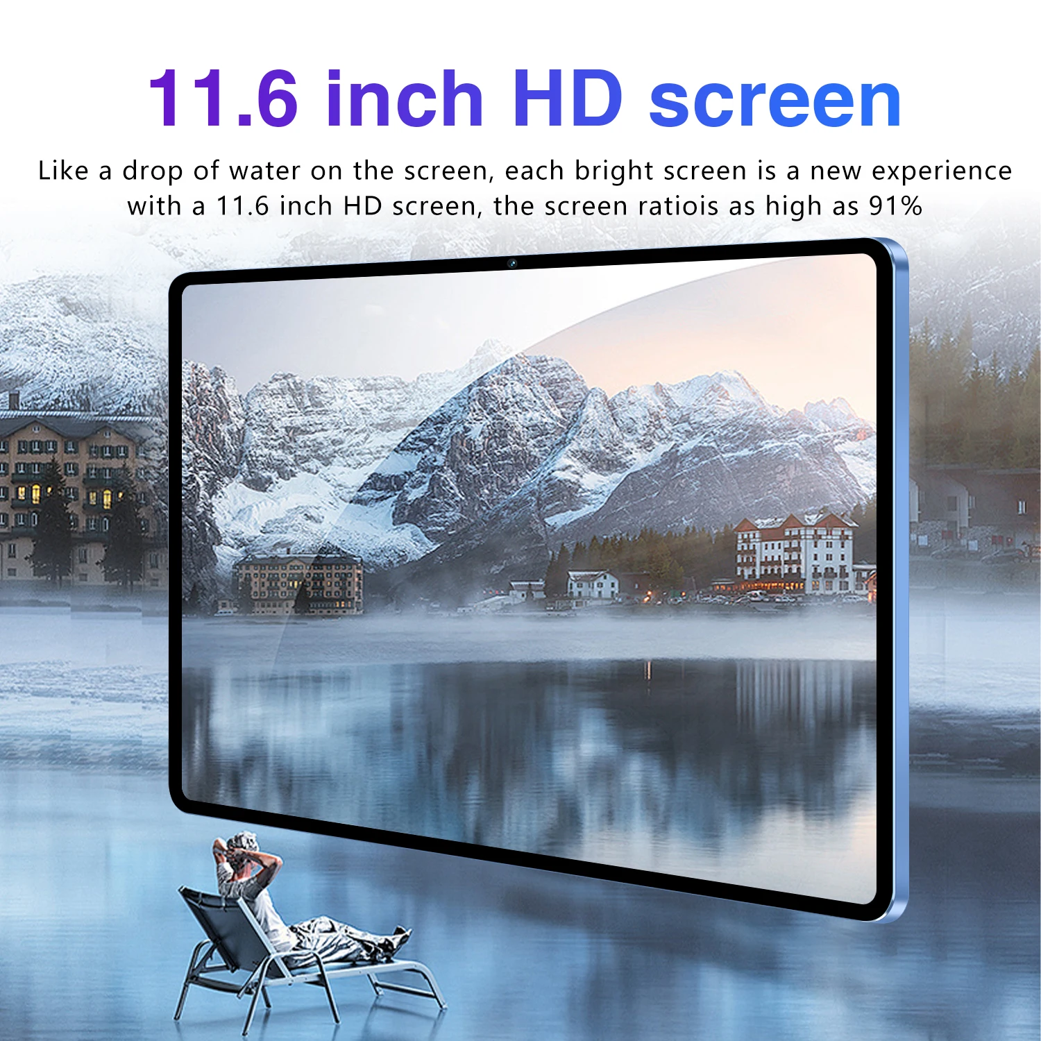 Hot Sale Tab 10.1 Android 13 Tablet Wifi 6 Custom Pad Android Tablet 1280*800 IPS Tablette Pc