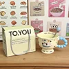 [Gift Box Set with Round Spoon] Stem Glass with Pearl Handle - Lying Down Dog