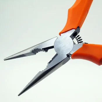 Competitive Price Japanese Needle-Nose Pliers Set Soft Grip Plastic Steel Multitool for Cutting Industrial Use OEM Customizable