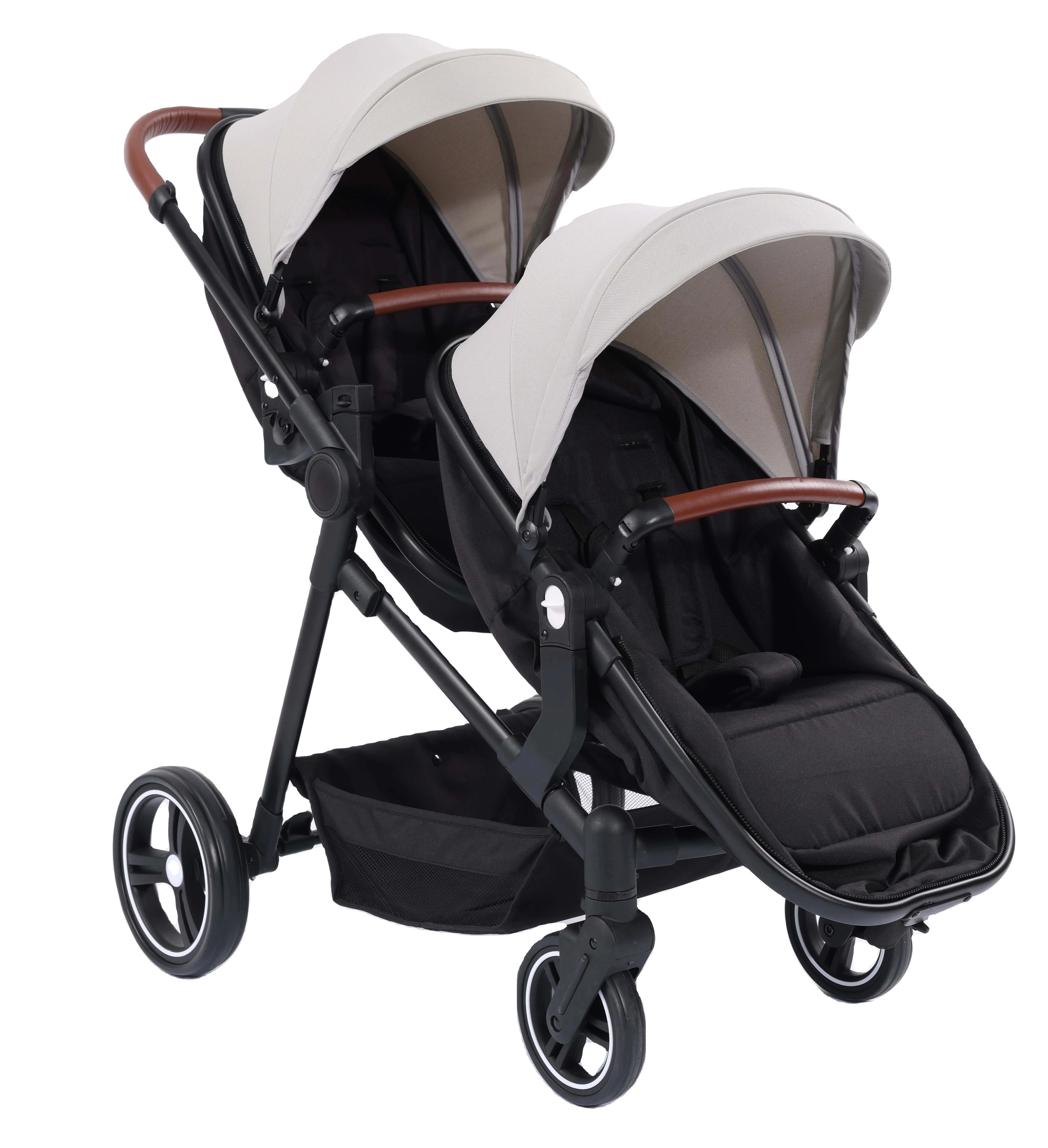Luxury Twin Stroller Reversible Seat for Double Babies