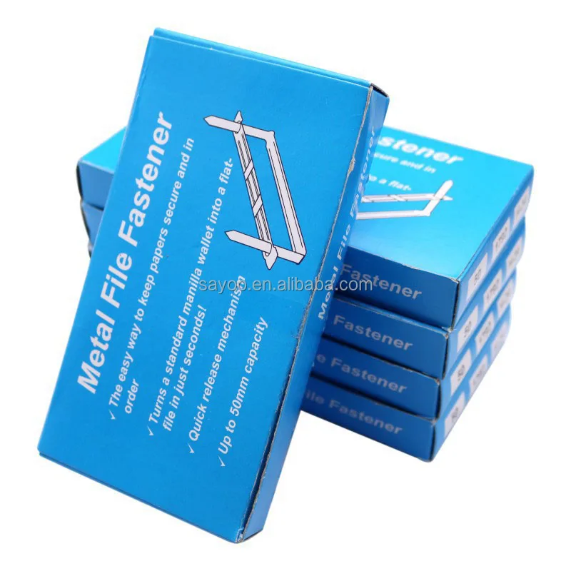 Office Stationery - Metal Paper Fasteners for Folders