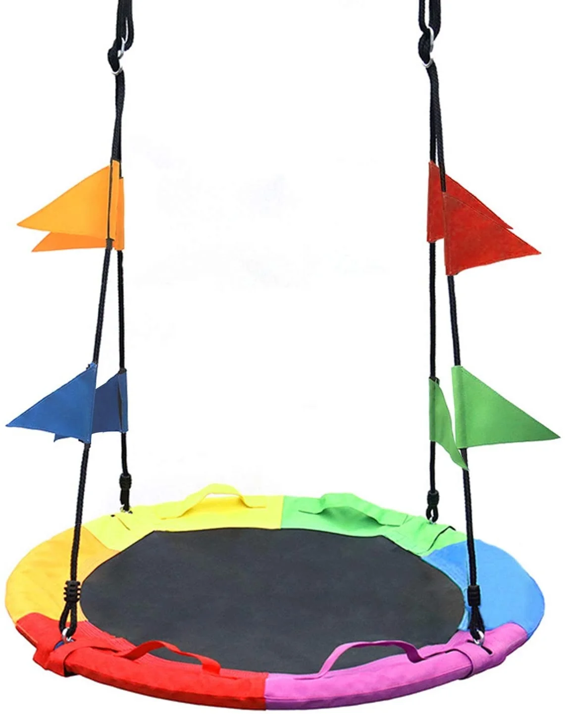 saucer swing with handle round for swingset large tree swings