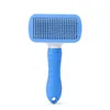 Square Fine Needle Comb - Blue