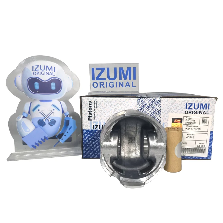 IZUMI ORIGINAL 4D98E Piston Diesel Engine Piston For KOMATSU