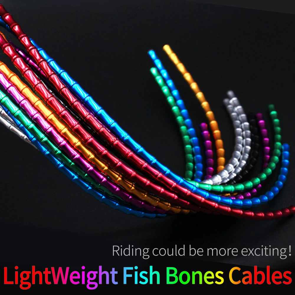 TRLREQ Bicycle Brake Cable Set 1900mm Derailleur Housing