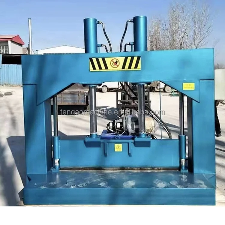 Electric Hydraulic Single Knife Plastic Rubber Bale Cutter Cutting ...