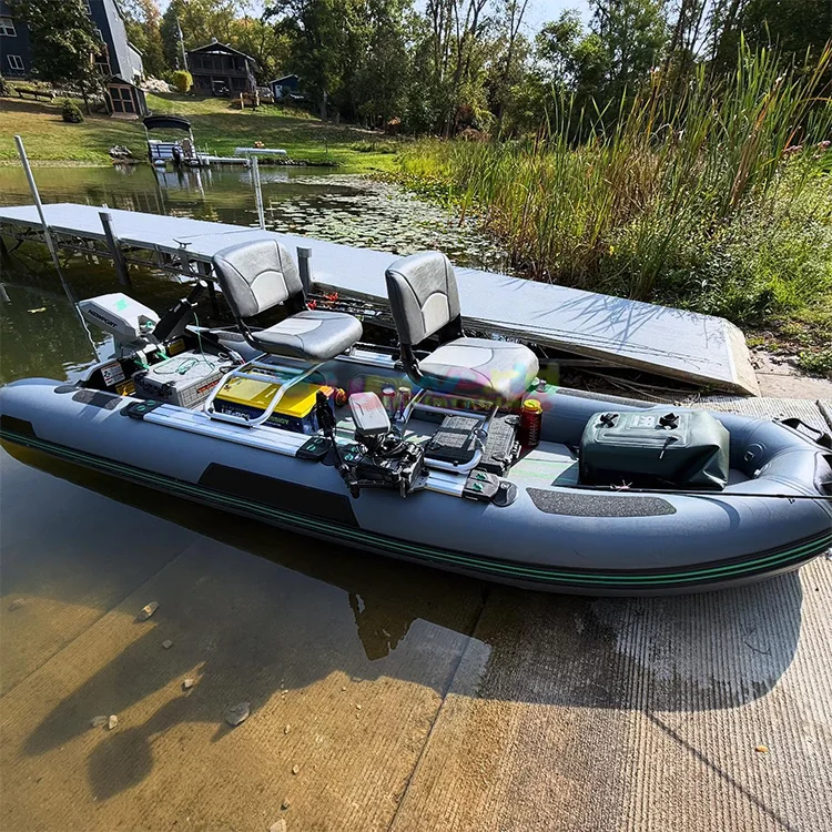 Boxing For Rib Raft Floor 2 3.6 4 Meter Inflatable Rescue Fishing Air Boat Taking 5 6 8 Persons ...
