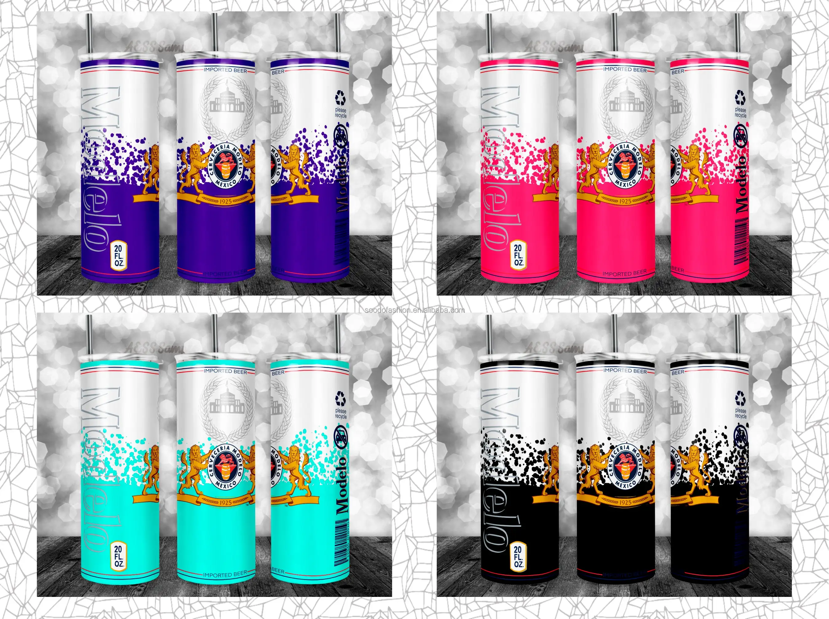 Newest Custom 20 Oz Corona Mexican Beer Chingona Stainless Steel ...