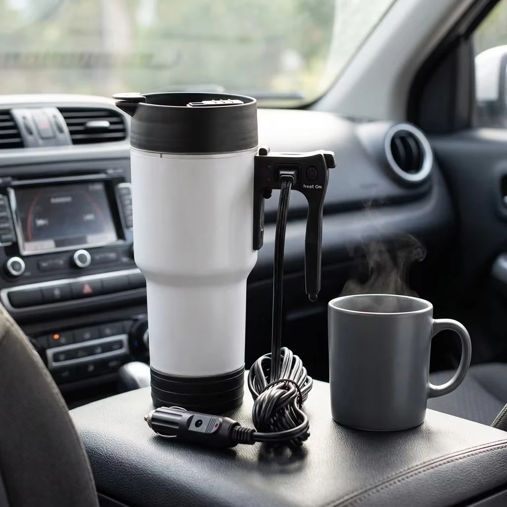 Wholesale Factory 12V 480CC Mini Car Electric Coffee Maker - Customized  Portable Water Heater for Travel and Vehicle Use