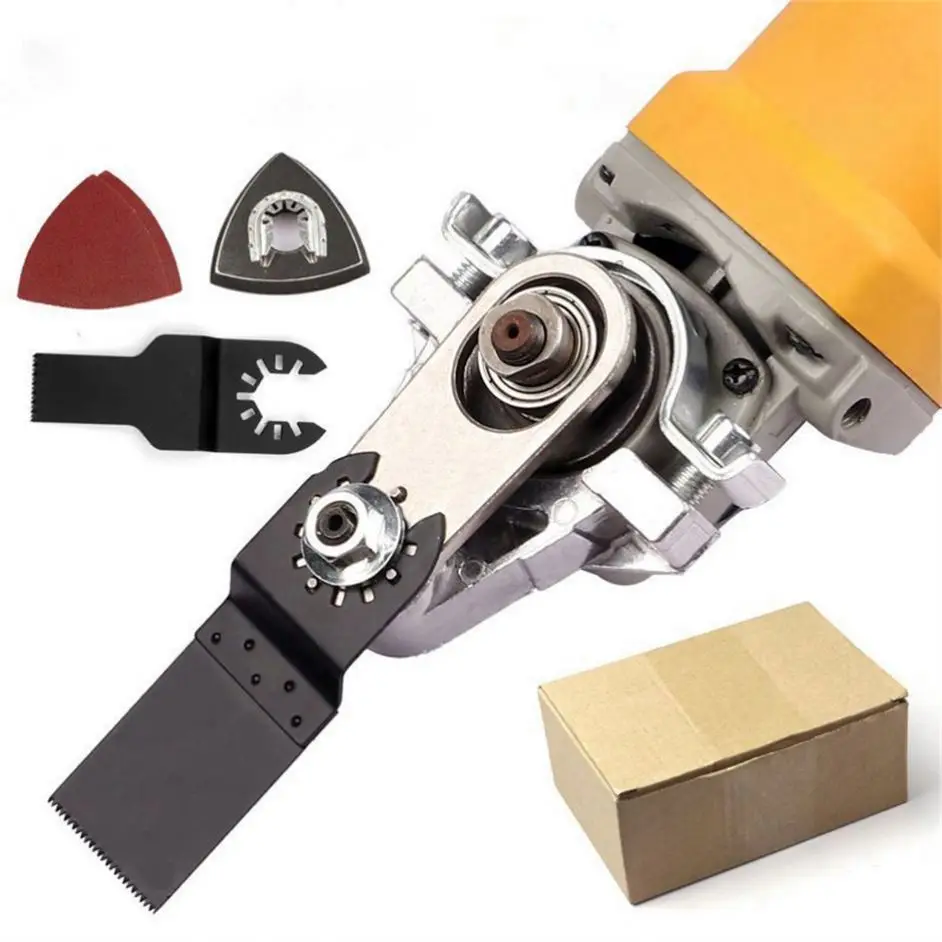 TEBAK Conversion Universal Head Kit Woodworking Tool Angle Grinder Grooving Machine Multi-function Adapter Angle Grinder