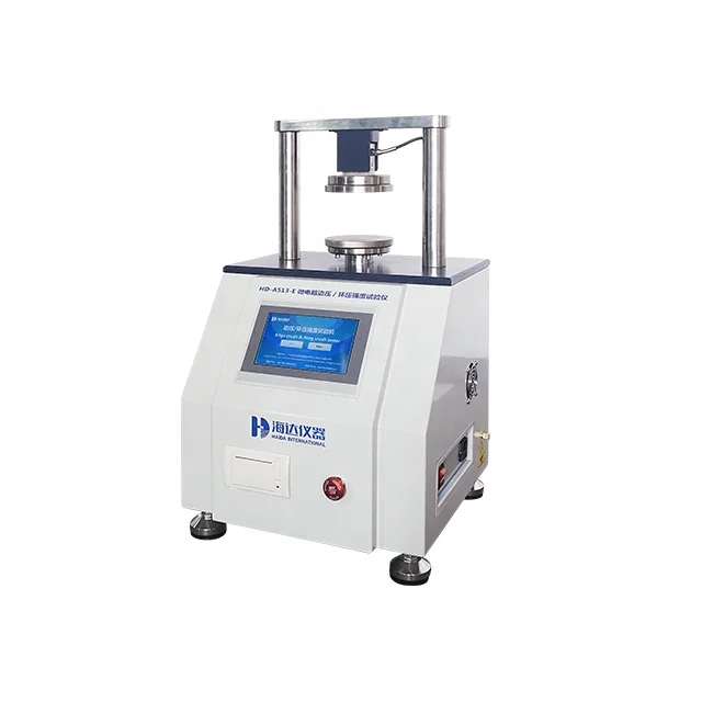 Edge Pressure Ring Crush Strength Tester Carton Paper Board  RCT/ECT/FCT/PAT Test Machine