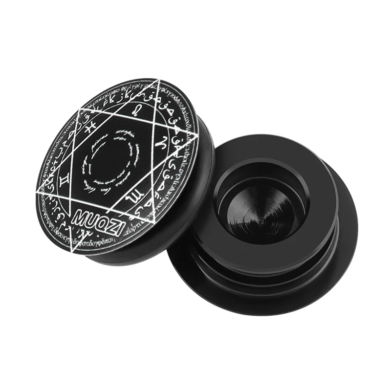 Bike Crank Covers - Aluminum Alloy Caps With Rubber Rings, Protects Hollow Crankset From Dust & Scratches