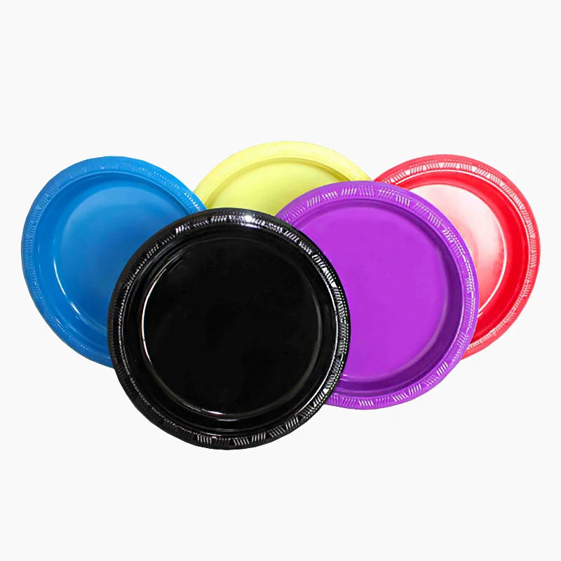 Disposable Party Use 7/9 Inch Plastic Dinner Dishes Plates Buy