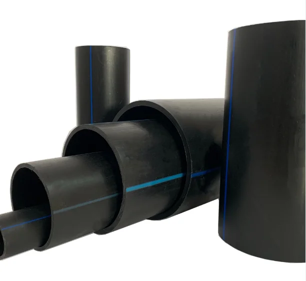 FOSITE High Quality PE HDPE Plastic Water Supply Pipe 6mm Head Flexible Garden Irrigation High Pressure MPP Gas Drainage Chinese