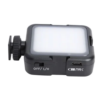 Rechargeable 42 LED Video Light 6000K 5.5W Camera Photography Fill Light Lamp Photo Studio Accessories for Wedding Vlog Video detail image