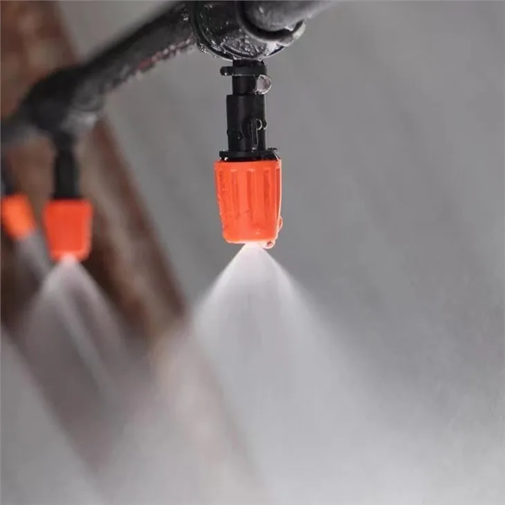 Adjustable Watering Fog Misting Home and Garden Mist Irrigation Sprinkler Fog Mist Spray Nozzle 50 Micron
