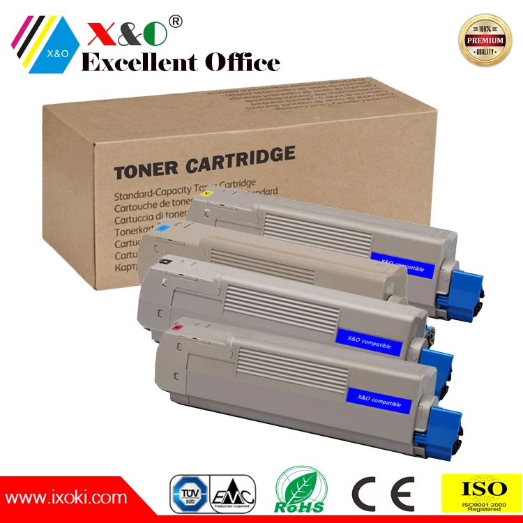 OKI C612dnw 大容量　トナーカートリッジ4色セット X&O高品質互換OKI C612トナーカートリッジ（OKIDATA C612dn C612n