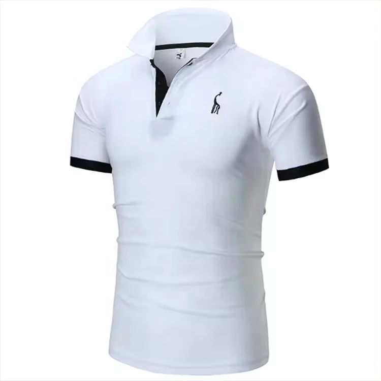Gelan Men's Quick Dry Golf Shirt Custom Design with Logo Short Sleeve Logoed Brand Shirt